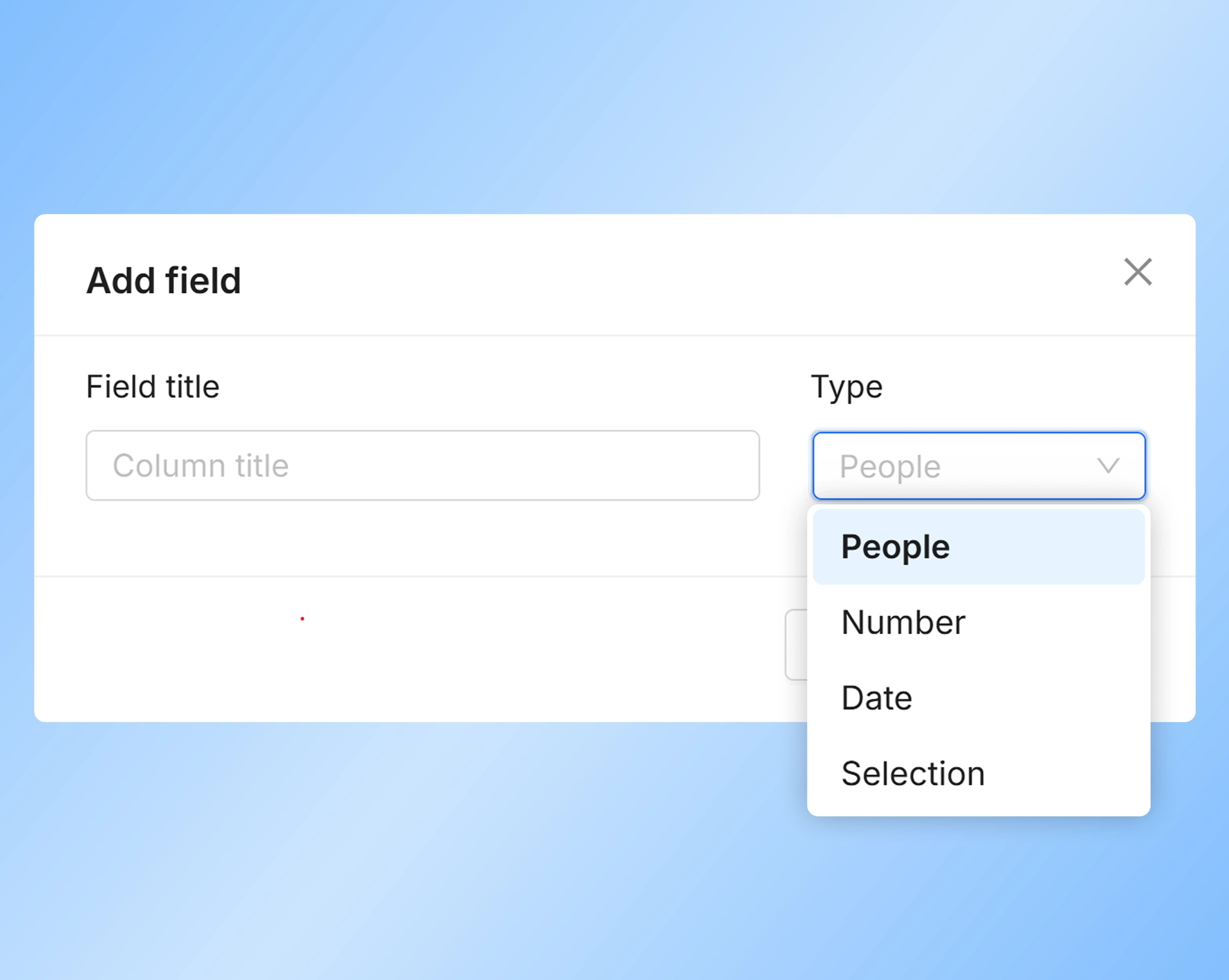 Worklenz custom fields